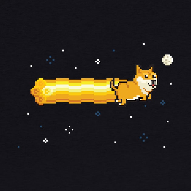 Elon Dog by Walmazan